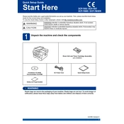 Brother DCP-7055 manual cover