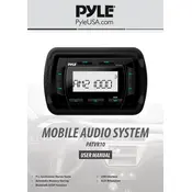 Pyle PATVR10 Radio Receiver manual cover