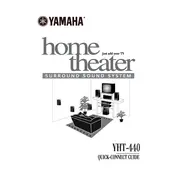 Yamaha YHT-440 Sound System manual cover