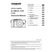 Olympus E-PL8 IM001 manual cover