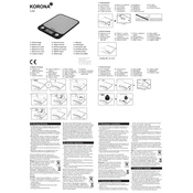 Korona 70250 Scale manual cover