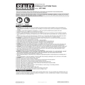 Sealey HPT1000 Platform manual cover