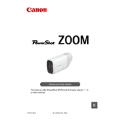 Canon PowerShot ZOOM manual cover