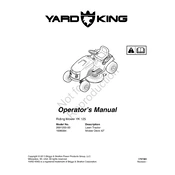 Yard King 2691200-00 Tractor manual cover