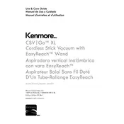 Kenmore DS4030 Vacuum manual cover