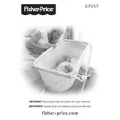 Fisher Price Mattel Rock With Me X7757 Bassinet manual cover