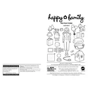 Barbie Mattel Happy Family C6061 Toy manual cover