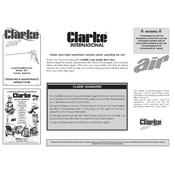 Clarke 3090155 25C Blow Gun manual cover