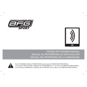 Horizon Fitness AFG App Tablet