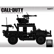 Mega Bloks Mattel Call of Duty Light Armor Firebase DCL23 Construction Set manual cover