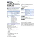 Mitsubishi SW1DND-MTW2-E MT Work