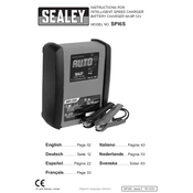 Sealey SPI6S Charger manual cover