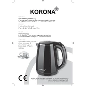 Korona 20118 Kettle manual cover