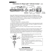 Davis Mega-Light 3320 Light manual cover