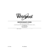 Whirlpool UMC5225GZ Microwave manual cover