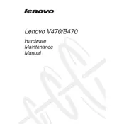 Lenovo B470 Laptop manual cover