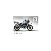 BMW R 1250GS HP 2018 Motorcycle manual cover