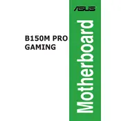 ASUS B150M PRO GAMING Motherboard manual cover