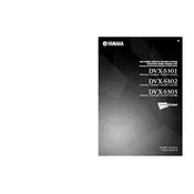 Yamaha DVR-S301 Theater System manual cover