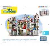 Mega Bloks Mattel Despicable Me Castle Adventure CNT39 Construction Set manual cover