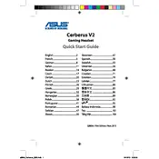 ASUS Cerberus V2 Headphones manual cover