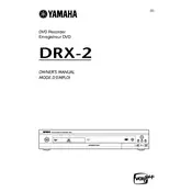 Yamaha DRX-2 Recorder manual cover