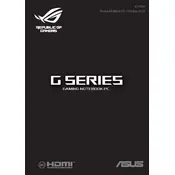 ASUS ROG Strix SCAR Edition Laptop manual cover