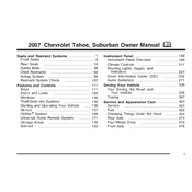 Chevrolet Suburban 2007 manual cover