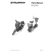 Murray ES1000x92 Scooter manual cover