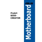 ASUS ProArt B550-CREATOR Motherboard manual cover