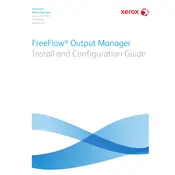 Xerox FreeFlow Output Manager Ver.9.0.10.0 Software manual cover