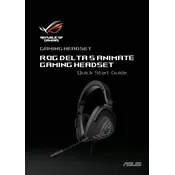 ASUS ROG Delta S Animate Headphones manual cover