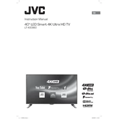 JVC LT-40C860 manual cover