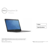 Dell Inspiron 7548 Laptop manual cover