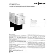 Viessmann Vitola-Biferral-E Series 13516 Oil Burner Boiler manual cover