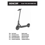 Sencor TWO LONG RANGE 2021 Scooter manual cover