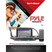 Pyle PHYELANT16 Stereo Receiver manual cover