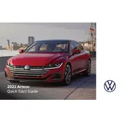 Volkswagen Arteon 2021 Sedan manual cover