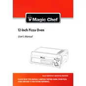 Magic Chef HQPZO13B Oven manual cover