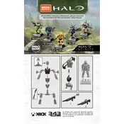 Mega Construx Mattel Halo Spartan Trailblazer GYG42 Construction Set manual cover