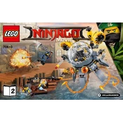 LEGO 70610-2 Construction Set manual cover