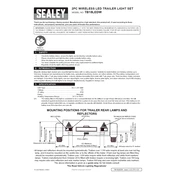 Sealey TB18LEDW Light manual cover