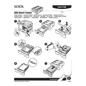 Xerox Phaser 3600 500-Sheet Feeder Printer manual cover