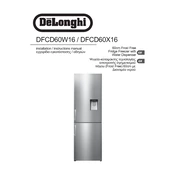 DeLonghi DFCD60W16 manual cover