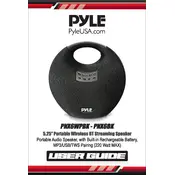 Pyle PNX6WPBK Speaker manual cover