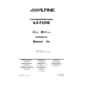 Alpine iLX-F259E manual cover