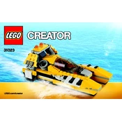 LEGO 31023-3 Construction Set manual cover