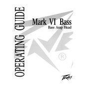 Peavey Mark VI Bass Mixer manual cover