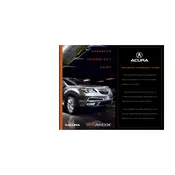 Acura MDX 2010 SUV manual cover