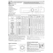 Hotpoint NSWM 864C BS UK N Washing Machine manual cover